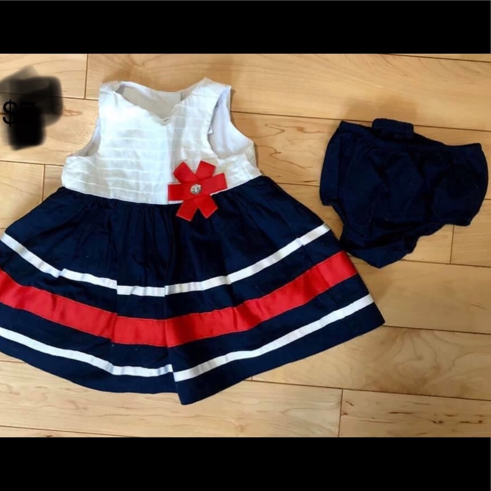 Patriotic Dress 6 months